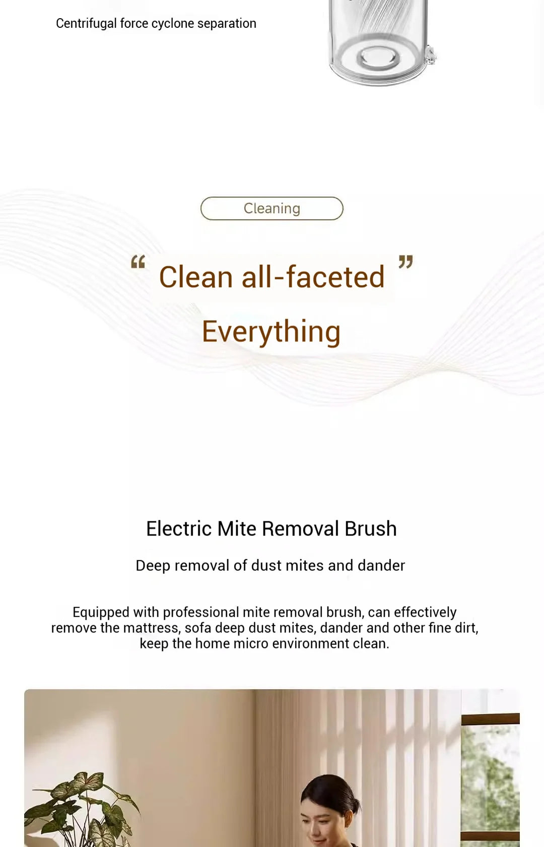 XIAOMI MIJIA Wireless Vacuum Cleaners 2 Dust Display Edition, 24kPa Suction, Maximum Battery Life 60 Min, Cordless Handheld Vacu