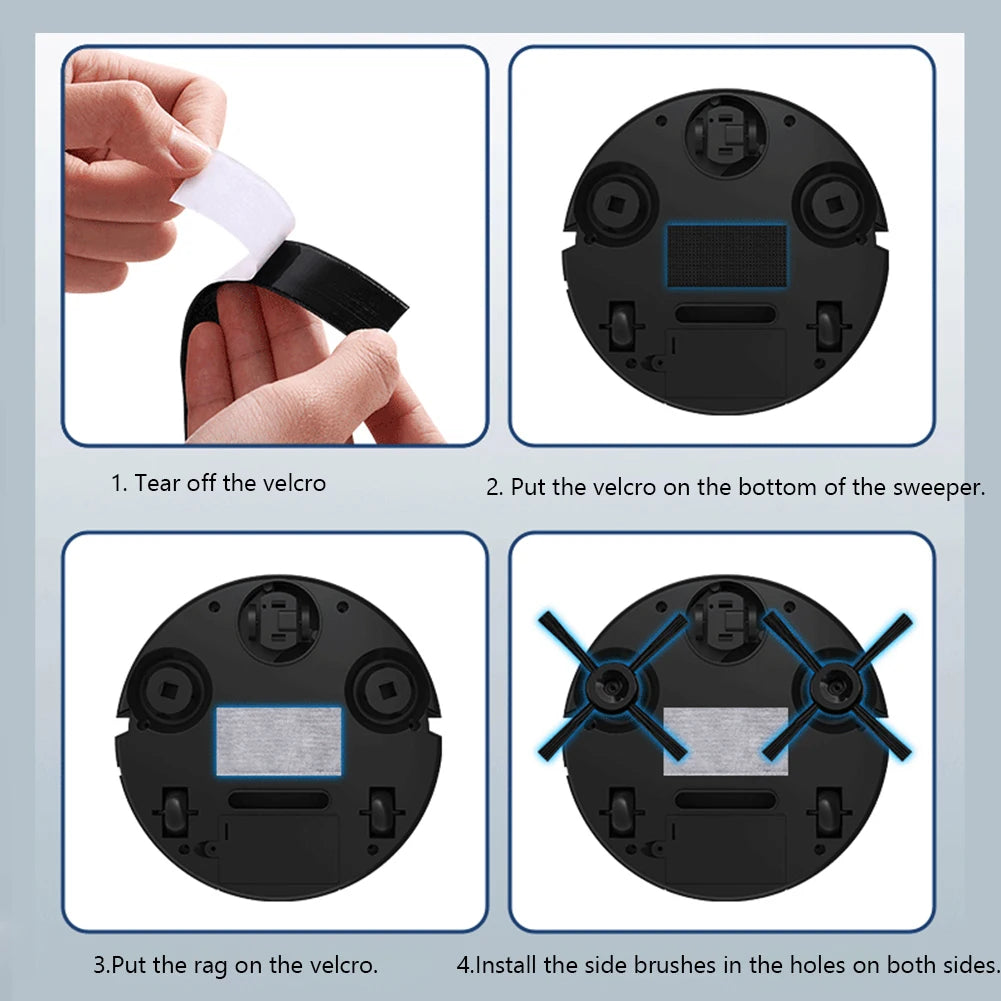 Intelligent Sweeping Robot Household Vacuum Cleaner Smart Vacuum Mop Robot Portable Sweeping Machine Home Cleaning Appliances