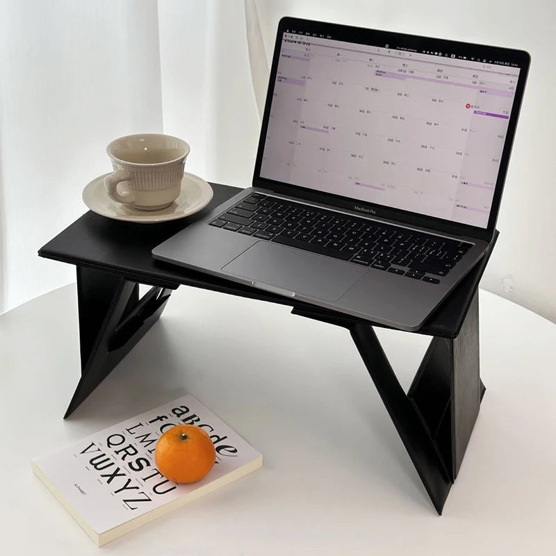 45*25*1.56cm Foldable Laptop Work Table Mini Portable Notebook Computer Holder Car Living Room Sofa Bed Working Reading TV Plays