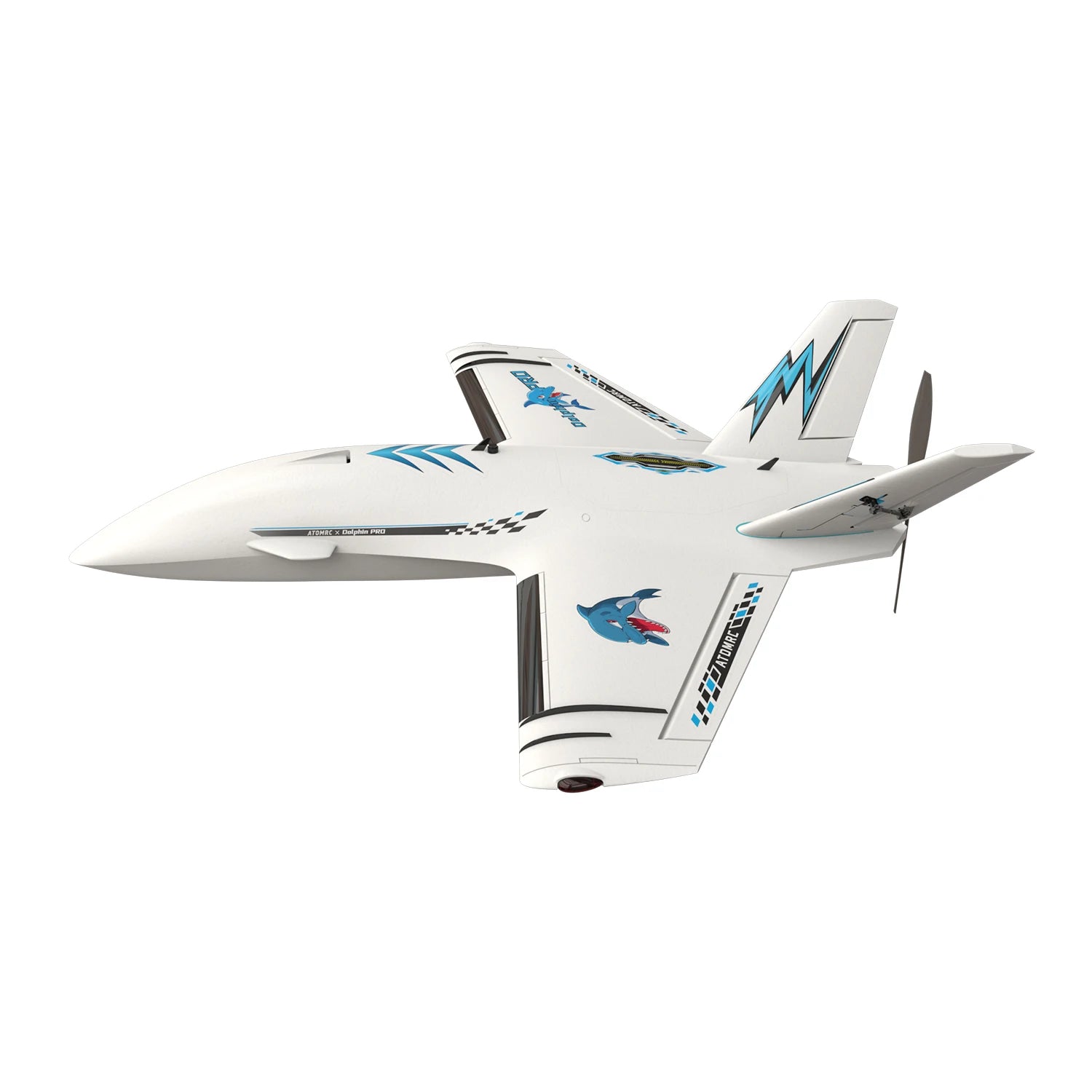 ATOMRC Dolphin PRO Fixed Wing RC Plane 800mm Wingspan FPV Aircraft EPP Foam Quick Disassembly Installation for DJI O3/O4 unit