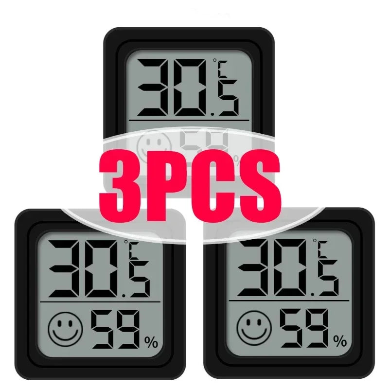 LCD Digital Thermometer Hygrometer Indoor Room Electronic Temperature Humidity Meter Sensor Gauge Weather Station for Home