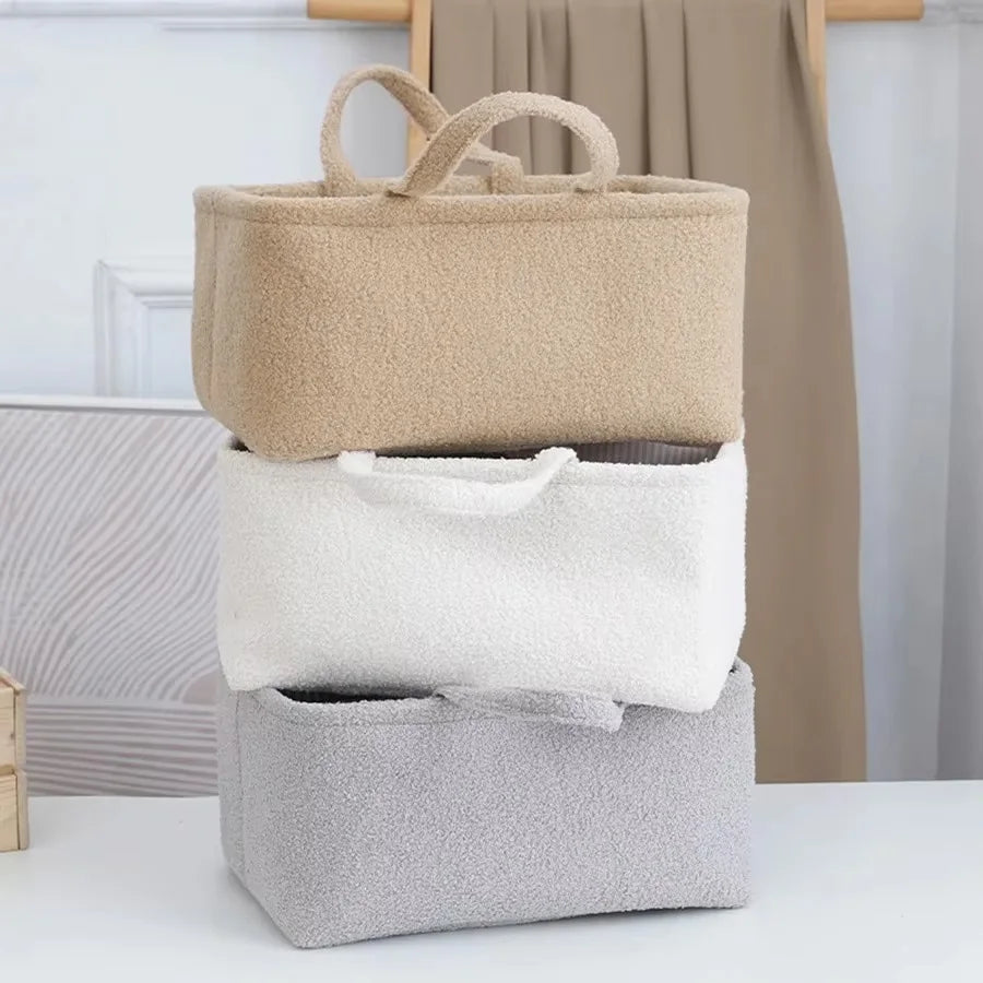Travel Portable Mommy Bag Diaper Bag Feeding Bottle Storage Handbag Multifunctional Baby Products Organizer Basket