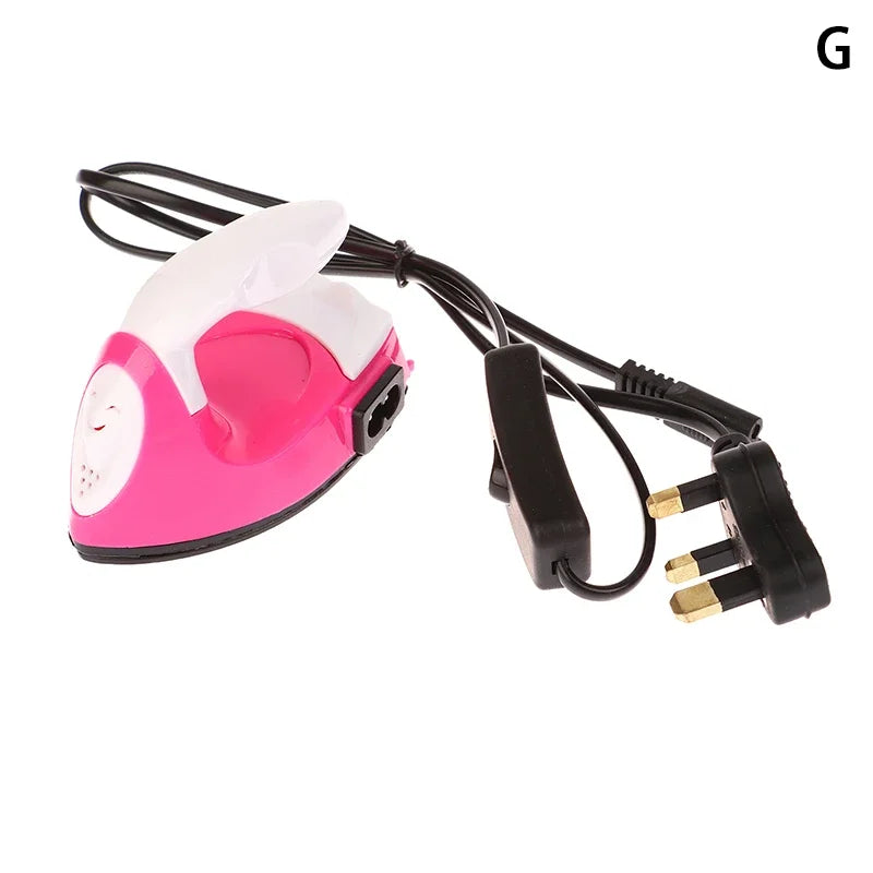 Mini Craft Iron Electric Iron Portable Handy Heat Press Diy Small Iron For Ironing Clothes Laundry Appliances EU/US/UK Plug