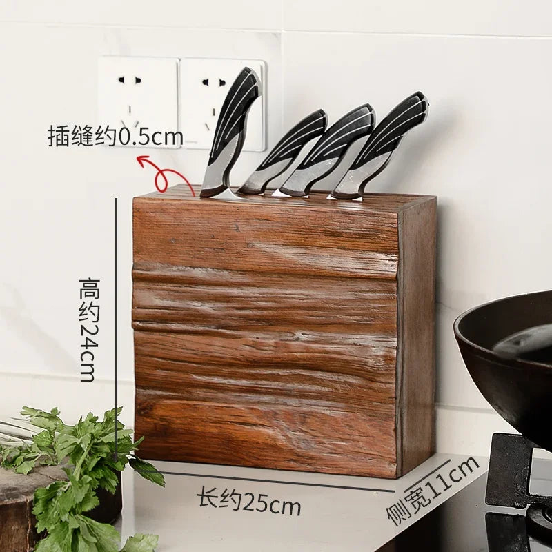 kitchen  solid wood tool rack