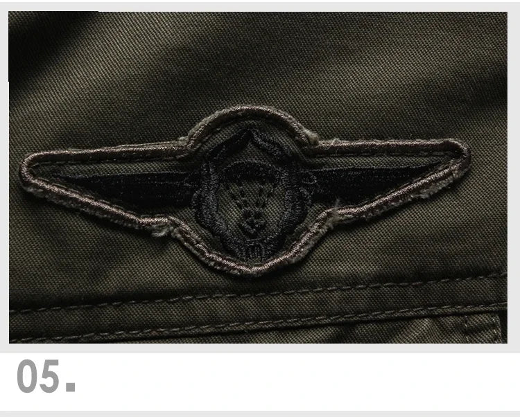 New 2025 Casual Army Military Jacket Men Plus Size M-6XL Jaqueta masculina  Spring & Autumn Cargo Mens Jackets Coat