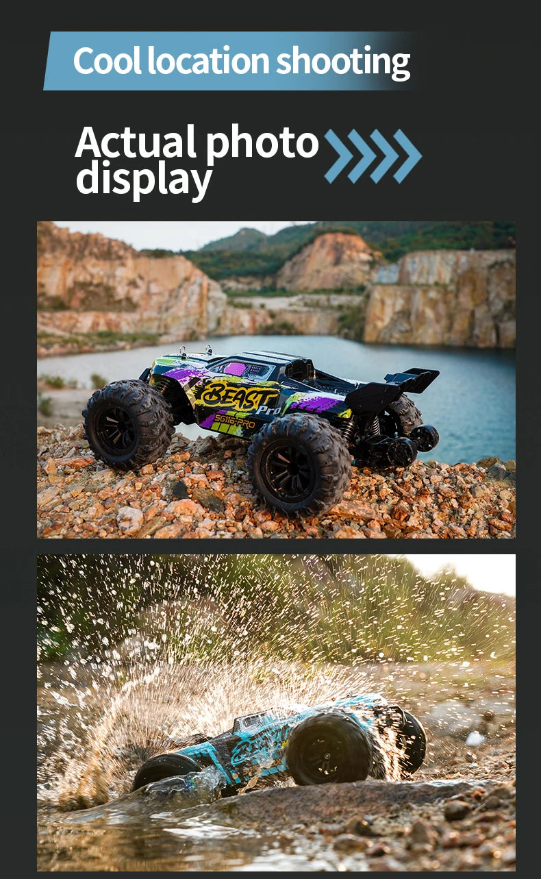 ZLL SG116 MAX 1:16 High Speed Drift Racing 80KM/H Brushless Motor 4WD SG116 Pro 40KM/H RC Car Off Road Car Toys For Kid Gift