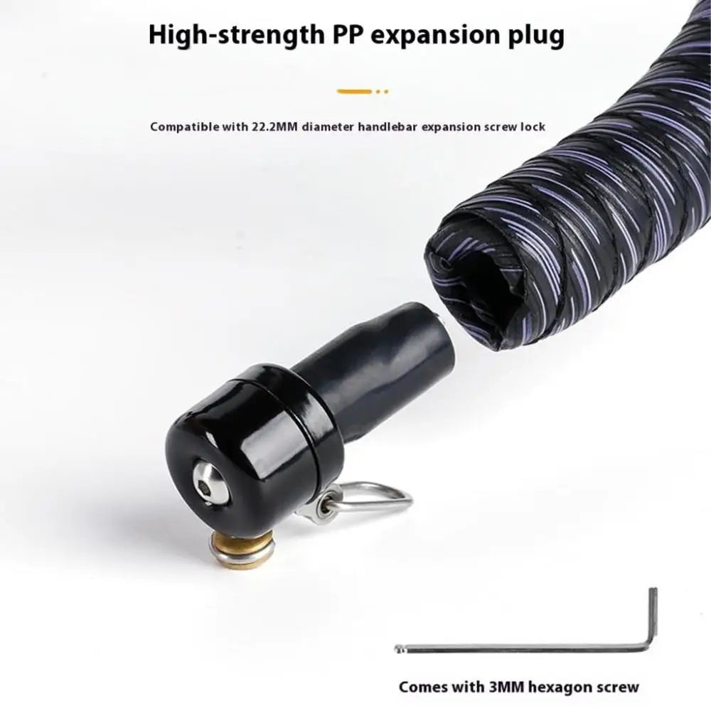 Bicycle Handlebar Plug Bell MTB Road Bike Curved Handlebars Blocked Bell Waterproof Loud Alarm Safety Horn Bicycle Accessories