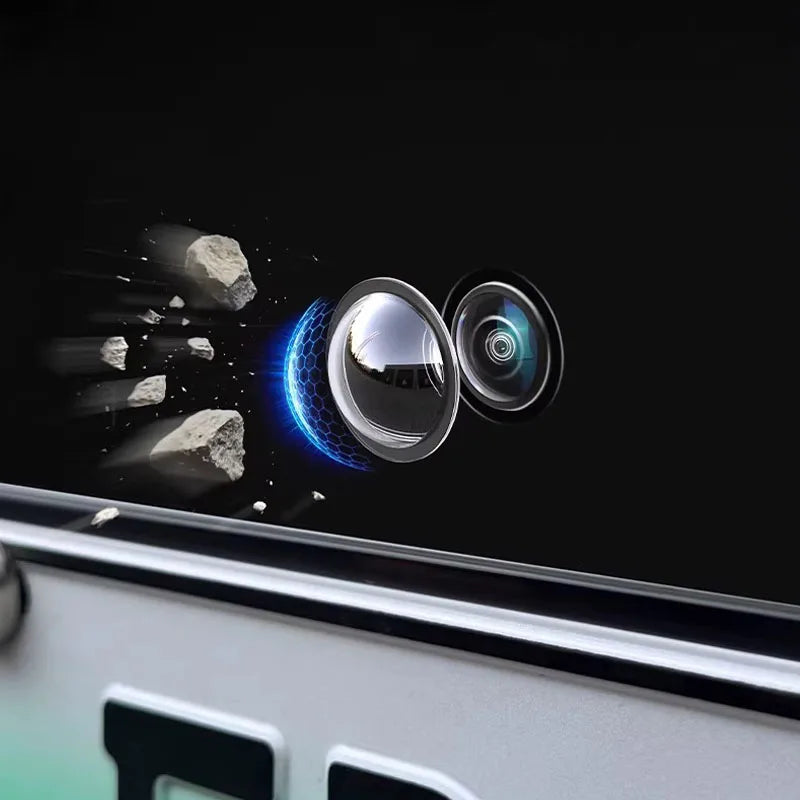 2/4Pcs Universal Car Rear View Backup Camera Lens Protector 360° Anti Scratch Waterproof Anti Glare Protection Cover