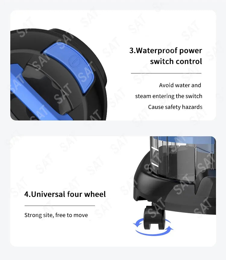 -car Home Cleaning Appliances Wet And Dry 3 In 1 Vacuum Cleaner