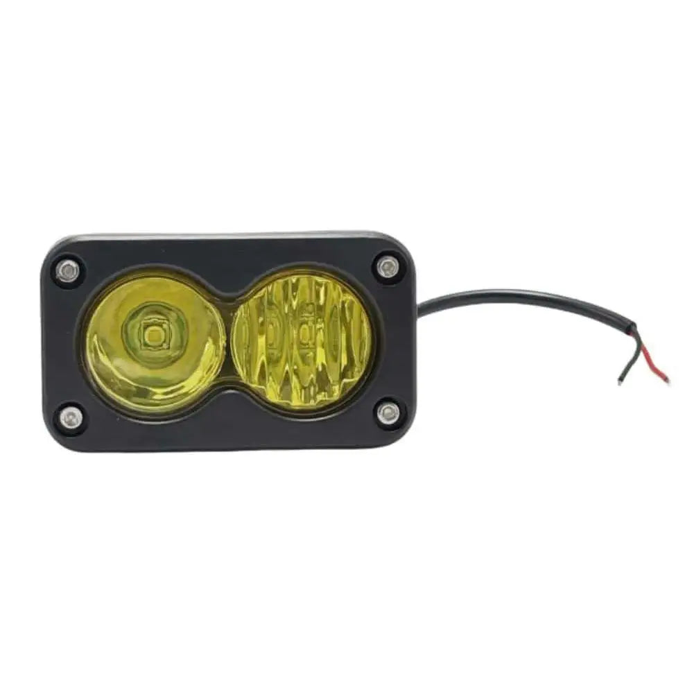 3 Inch Car Spotlight White Yellow LED Pod Driving Work Light for Motorcycle Pickup Truck Offroad Roof Luggage Rack Lamp 20W