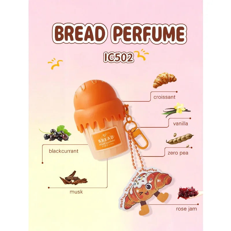50ml Ice Cream Shaped Women Perfume Long Lasting Gourmand Fragrance Sweet Elegant Body Mist Cute Dessert Inspired Strawberry
