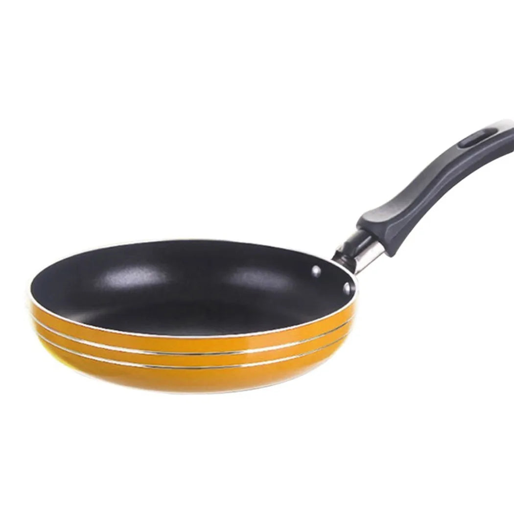 12cm/14cm/16cm Mini Frying Pan Non-Stick Steel Frypan Pot Saucepan For Cookware Kitchen Cookware Fry Eggs Tools Frying Pan