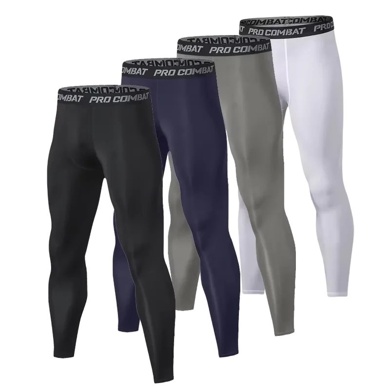 New Men's Compression Pants Male Tights Leggings For Running Training Sport Fitness Quick Dry Fit Joggings Workout Trousers