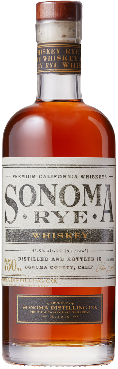Sonoma Distilling Co. Rye Whiskey, Sonoma County, USA (750ml)