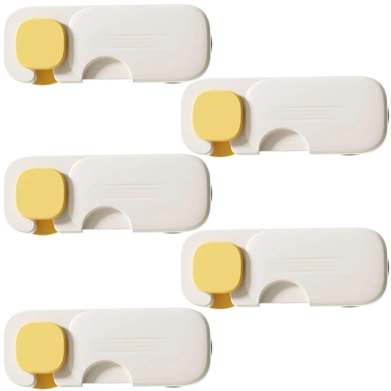3/5/10PCS Children Safety Locks for Kitchen Cupboards Adhesive Baby Proofing Cabinet Lock for Cabinets Drawer Door Fridge
