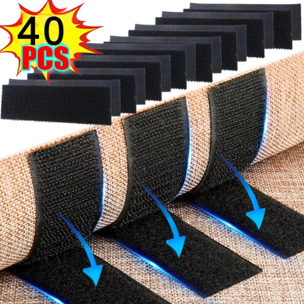 Tape Non-slip Velcros Sofa Diy Self-adhesive Carpet Fixing Stickers Car Fastener Accessories Double-sided Car Floor Mats Apparel