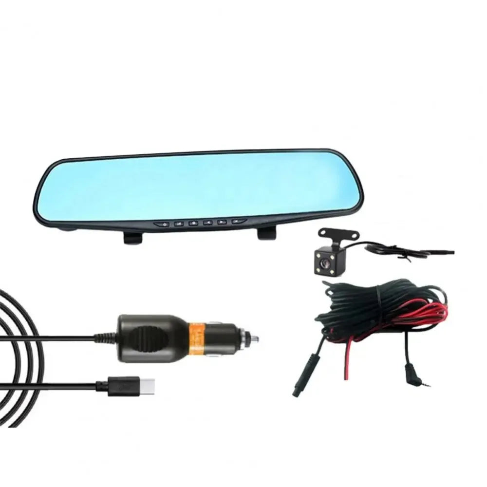 NEW Dual Lens Dash Camera 1080P Wide Angle Car DVR HD Recording Night Vision Vehicle Recorder Vehicle Monitoring