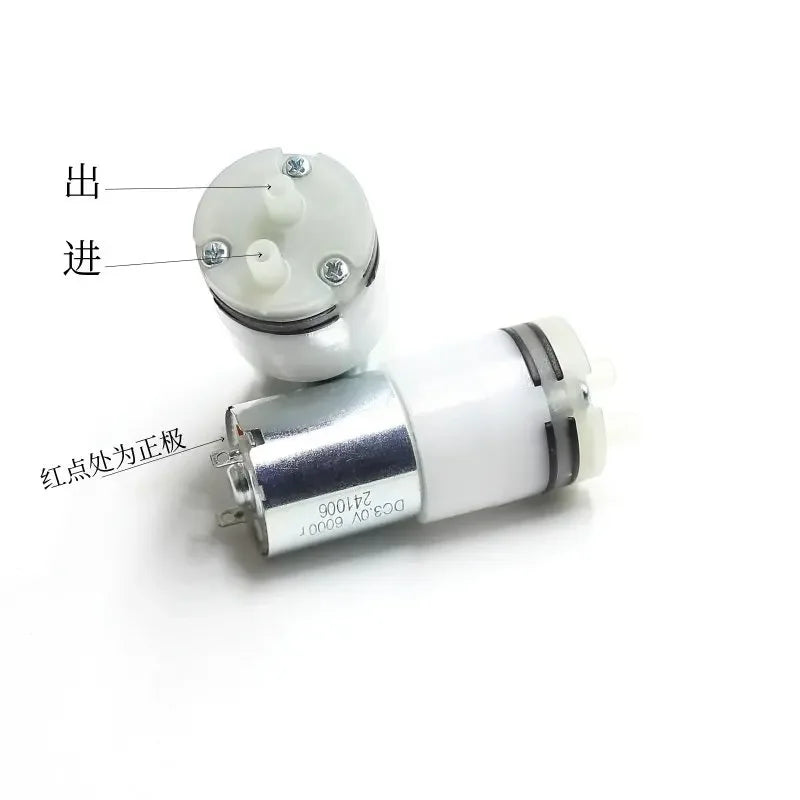 DC 3V Water Pump 350mL/min Mini Self-priming Suction Water Pump for Home Cleaning Appliances Beauty Device