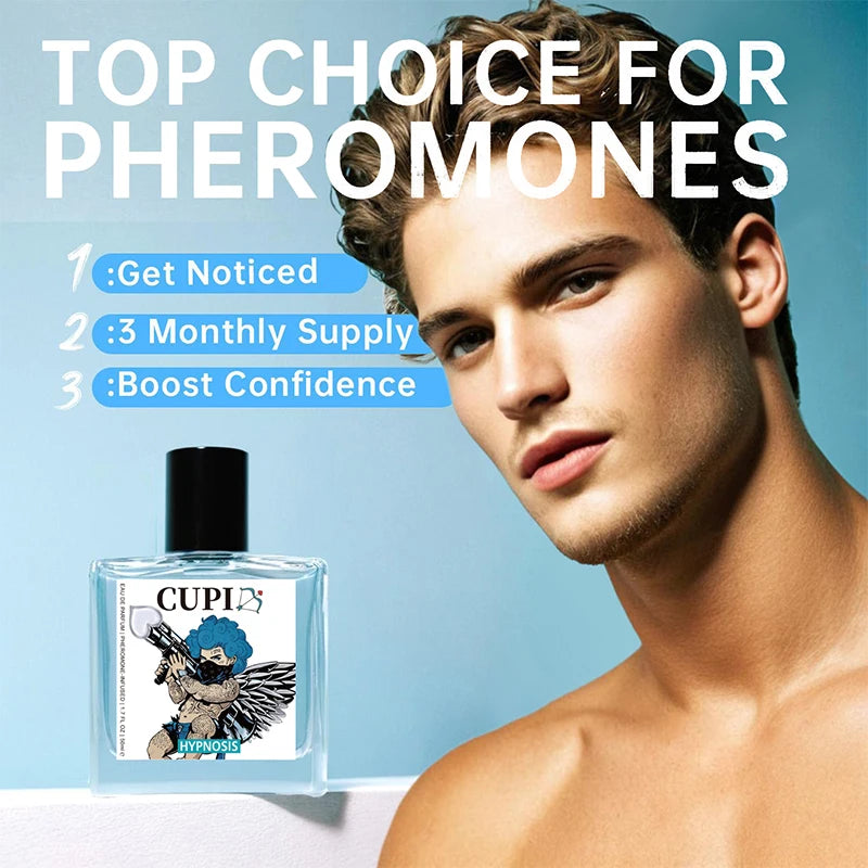 Unisex EDP Perfume Cupid Design 50ml Portable Long Lasting Eau de Parfum Men Women Daily Use Original Brand Elegant