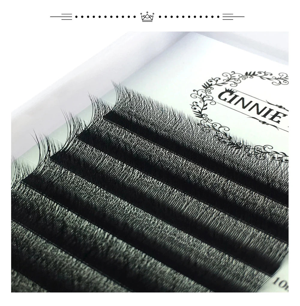 Cilios 3D W Lash Extension Supplies 4D W Y Shape Lash Clusters Premade Volume Fans Natural Mink Individual Bundles Curl C/D