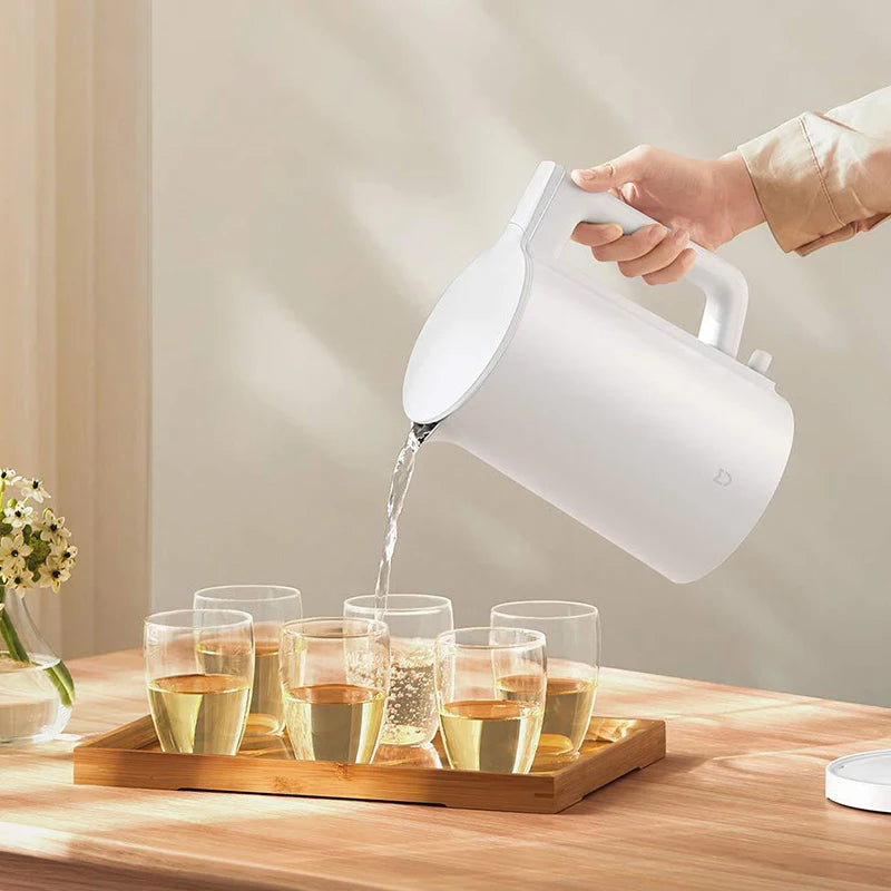 Xiaomi Mijia Electric Kettle N1- 220V 1500W Fast Boiling Stainless Water Kettle 1.5L Tea Coffee Pot Smart Anti-dry burn Boiler