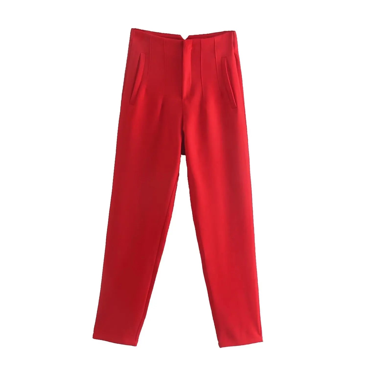 Koekop Office outfits Pencil Trousers Black Pink White Ladies Pants Fashion Office Wear High waist Pants for Women Formal Pants
