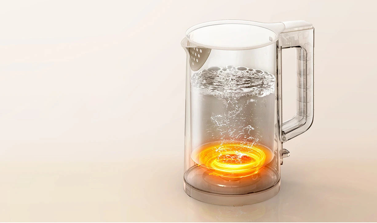 Nuevo hervidor eléctrico MIJIA N1, hervidor de agua de acero inoxidable de ebullición rápida, 220V, hervidores eléctricos