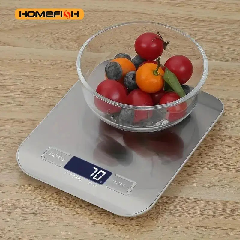 High-precision electronic pastry scales for home kitchens  compact food and baking scales; food does not come into direct contac