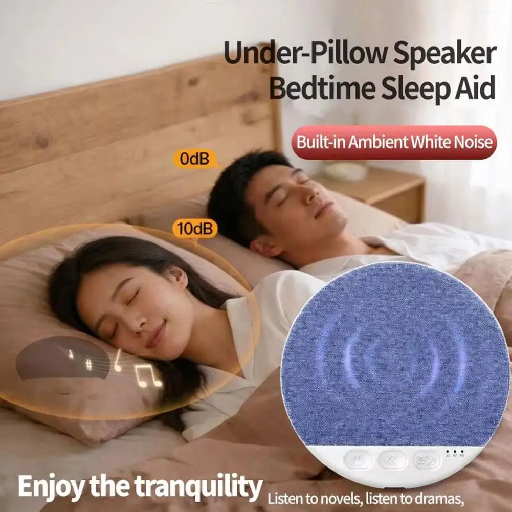 Mini Sleeping Bluetooth Speaker Nature Sound White Noise Soundbar Wireless MP3 Music Player Ultra Thin Timed Shutdown Audio Pla