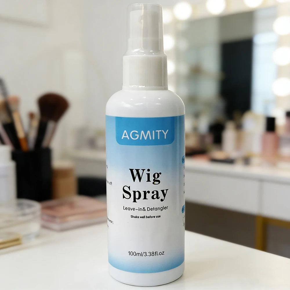Wig Care Spray Leave-in Conditioner Moisturizing Smoothing Anti-frizz Detangle Soften Repair For Human Hair & Synthetic Wigs