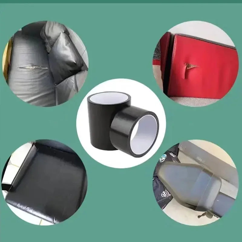 SEAMETAL Car Seats Self Adhesive Leather Repair Tape for Sofa Handbags Jackets Furniture Shoes First Aid Leather Patch DIY Tools