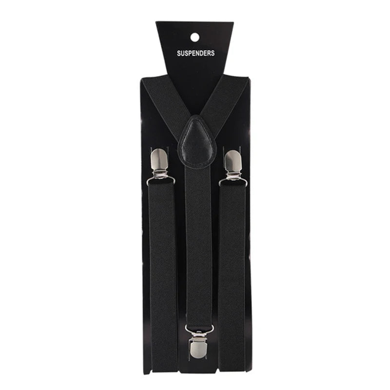 Suspenders For Men Pants Apparel Adult Suspender Man Shirt Dress Women Wedding Party Solid Colors Suit Skirt With Braces Straps