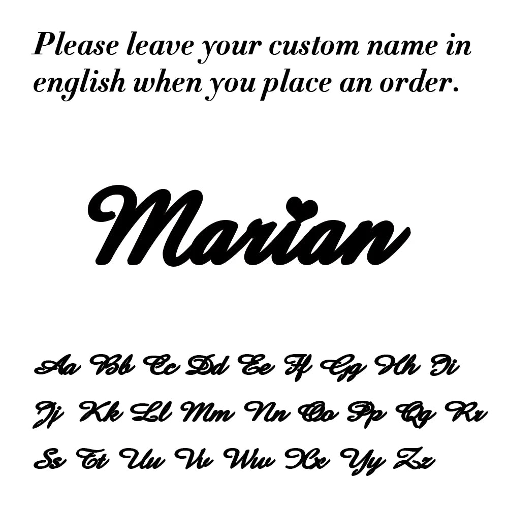 My Shape Custom Name Sparkling Necklaces Stainless Steel Customized Bling Frosted Pendants Personalized Name Chain Jewelry Gifts