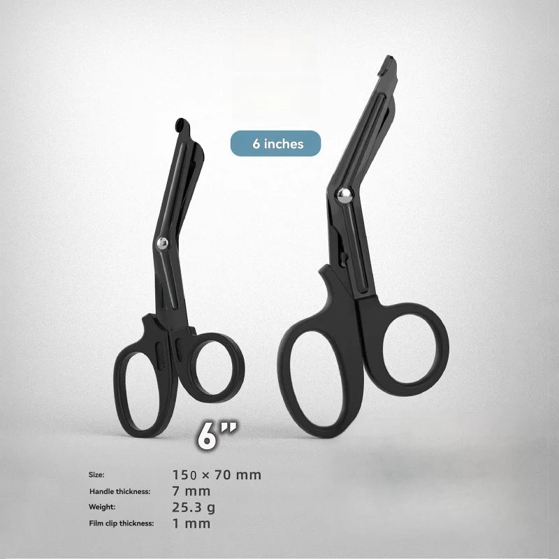 Paramedic Medical Rescue Tools Trauma Gauze Emergency First Aid Scissors Outdoor Utility Wilderness Survival Camp Bandage Care