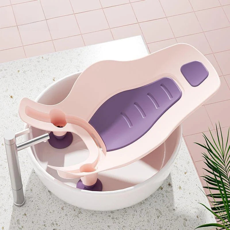 Baby Girl Bath Bucket Newborn Infant Butt Wash Special Children's Bath Tub Female Toddler PP Bathing Basin Infant Care Equipment