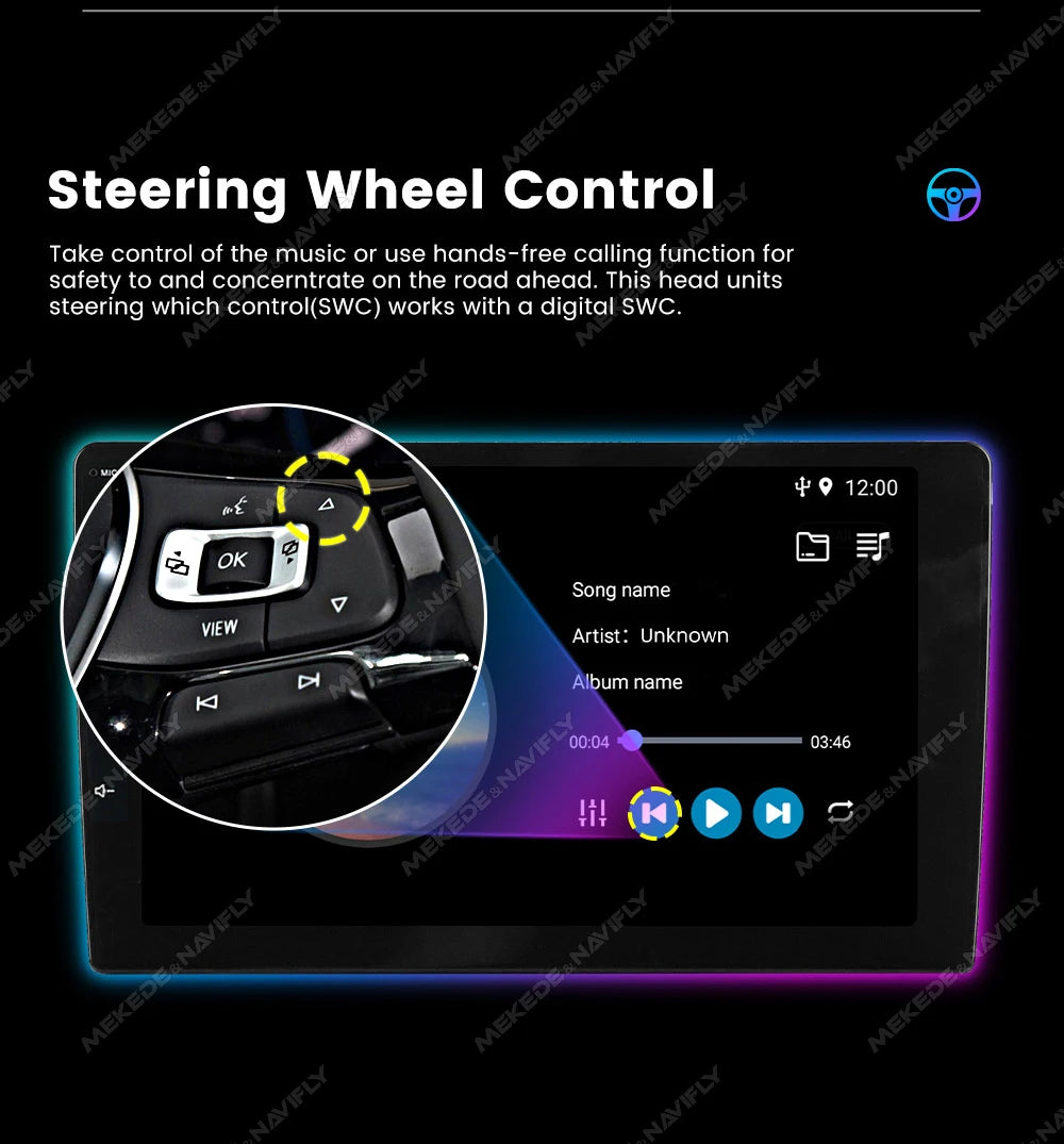 For MAZDA 2 Mazda2 2007-2014 Wireless CarPlay Android Auto Head Unit 2 Din Car Radio Stereo Navi Car multimedia player display