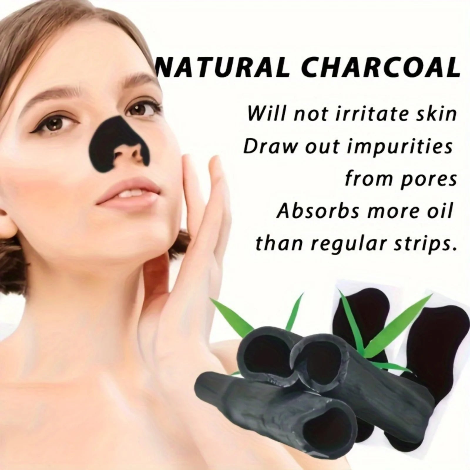 Alcohol-Free Nose Cleaning Patches – Gentle Nose Strips for Pore Cleansing, Exfoliating & Oil Control, Fragrance-Free Non-Irrita