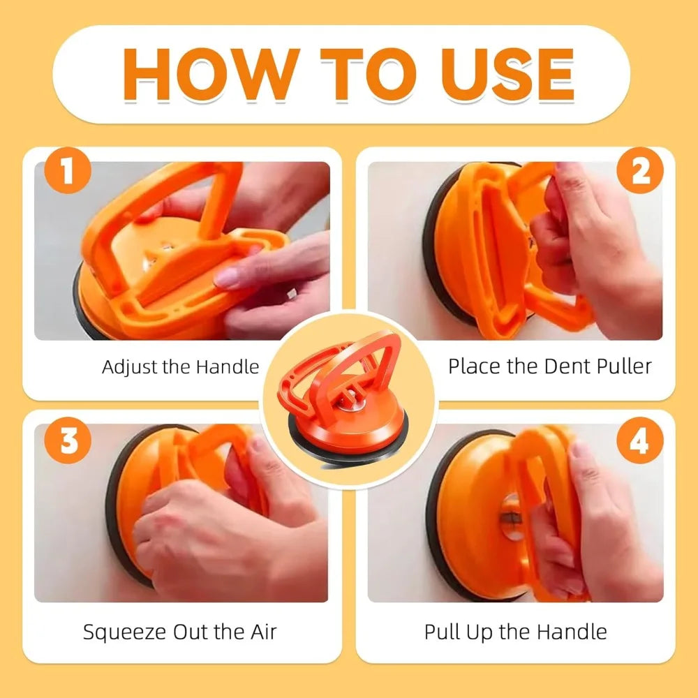 Car Dent Remover Puller Suction Auto Body Dent Repair Tools Strong Suction Cup Car Repair Kit Body Repair Tool