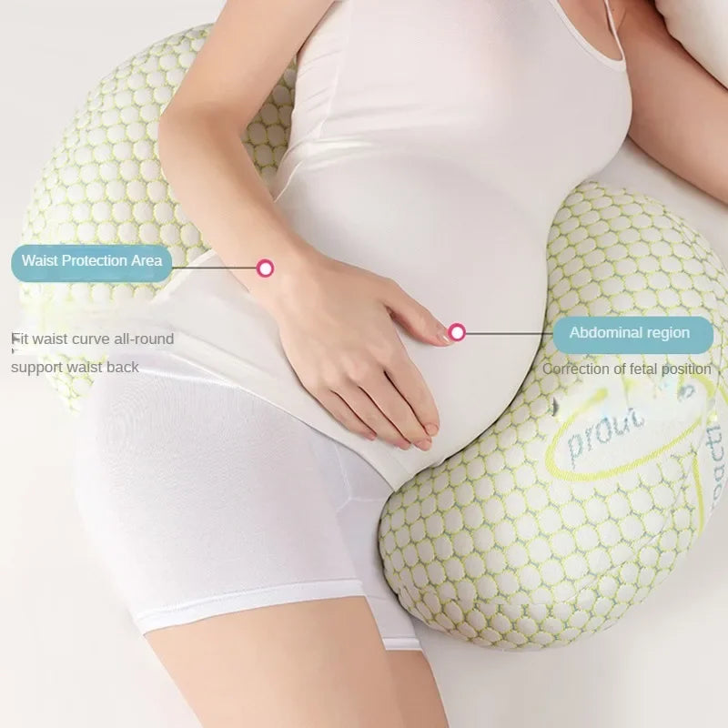 Pregnancy Pillow U-shaped Waist Pillows Maternity Supplies Sleeping Bedding Body Pillow Cushion Nursing Pillow for Pregnant