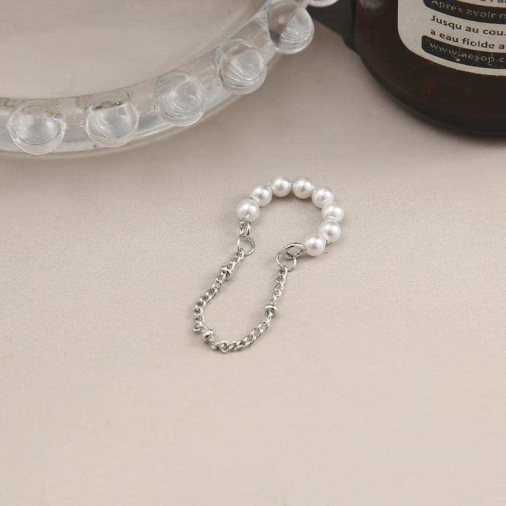 1PC Fashion Silver Pearl Ear Clips Ear Cuff for Women Men Non-Piercing Fake Cartilage Clip Earrings Wholesale Jewelry Girl Gift