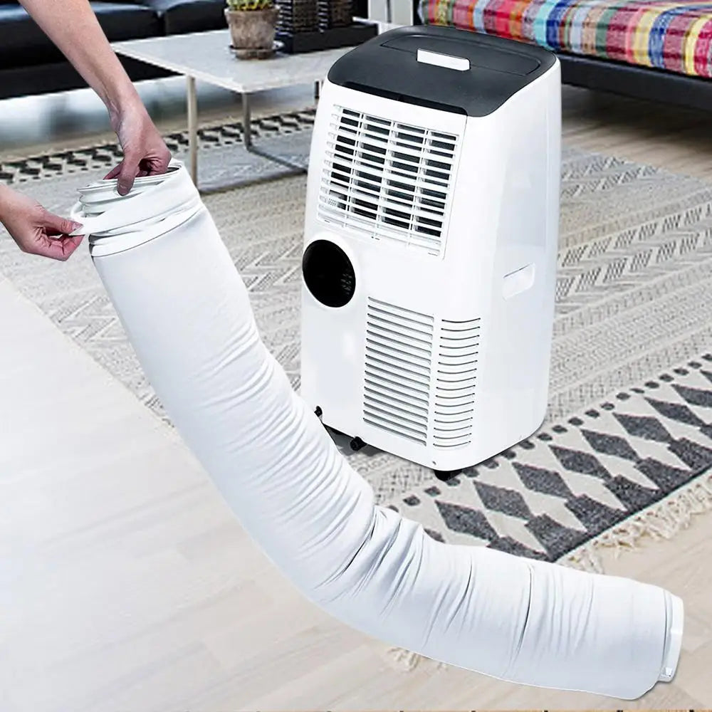 Home Air Conditioner Hose Protector Heat Insulation Dust Proof Adjustable Pipe Wrap Sleeve Home Appliances Parts for House Room