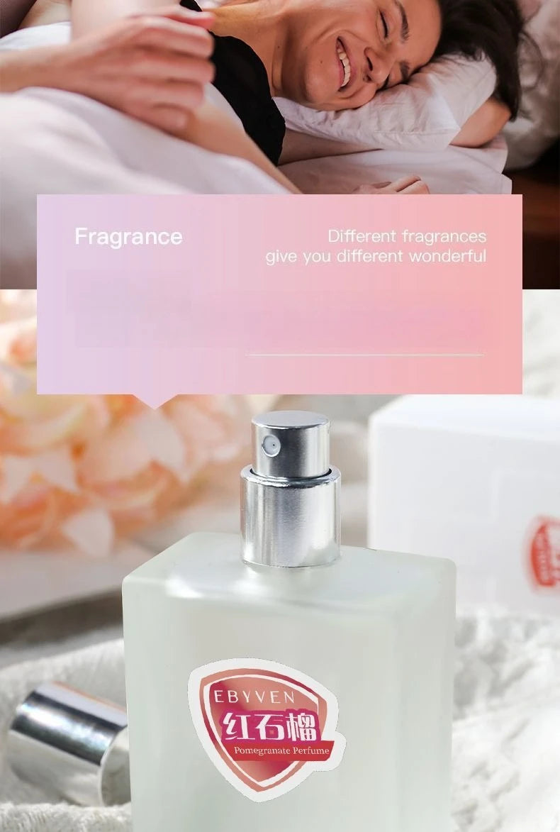 Luxury-Inspired Pure White Fragrance Red Pomegranate Camellia Perfume Childhood Bath Gel Scent Women's Perfume Men's 50ml