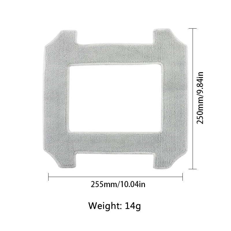 Replacements For Xiaomi Dreame C1 Window Cleaner Rags Spare Parts Window Cleaning Mop Cloth Accessories Vacuum Cleaner Portable