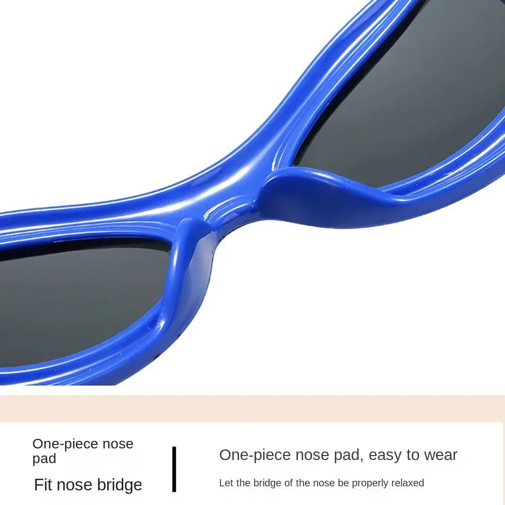 Fashion Cartoon Sunglasses Kids Summer UV400 Trend Sunshade Eyewear Anti-reflective Outdoor Sun Glasses for Children