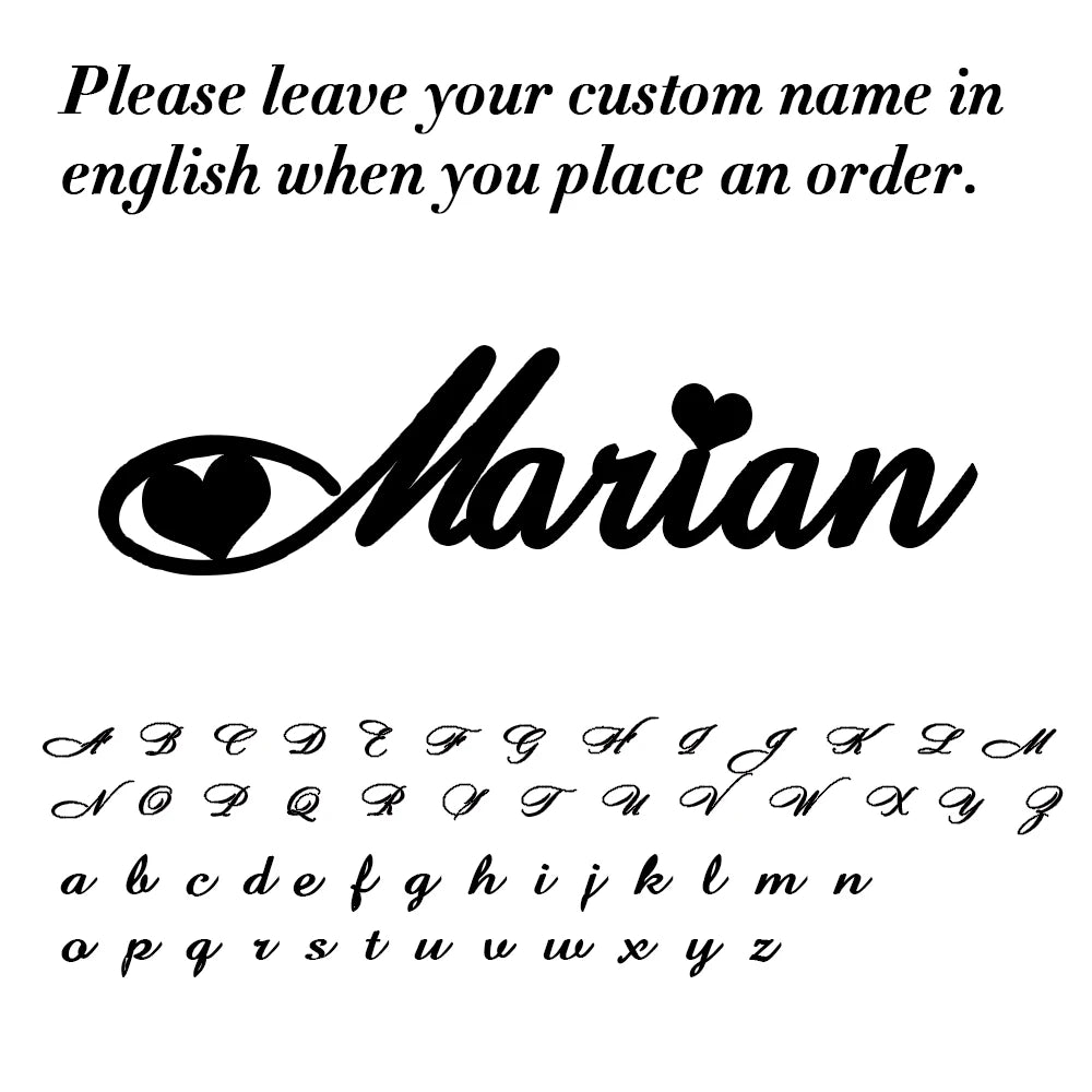 My Shape Custom Name Sparkling Necklaces Stainless Steel Customized Bling Frosted Pendants Personalized Name Chain Jewelry Gifts