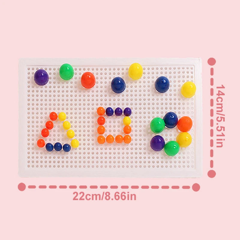 3D Puzzle Educational STEM Toys, Mushroom Grain Design Boxed Building Board Games for Kids Learning Activities