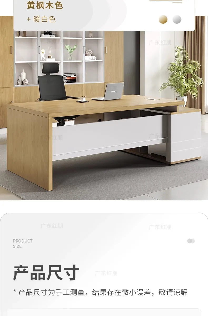 Irregular European Office Desk Lounge Creative Aesthetic Modern Designer Safe Office Desk Shelves Mesa Ordenador Home Furniture