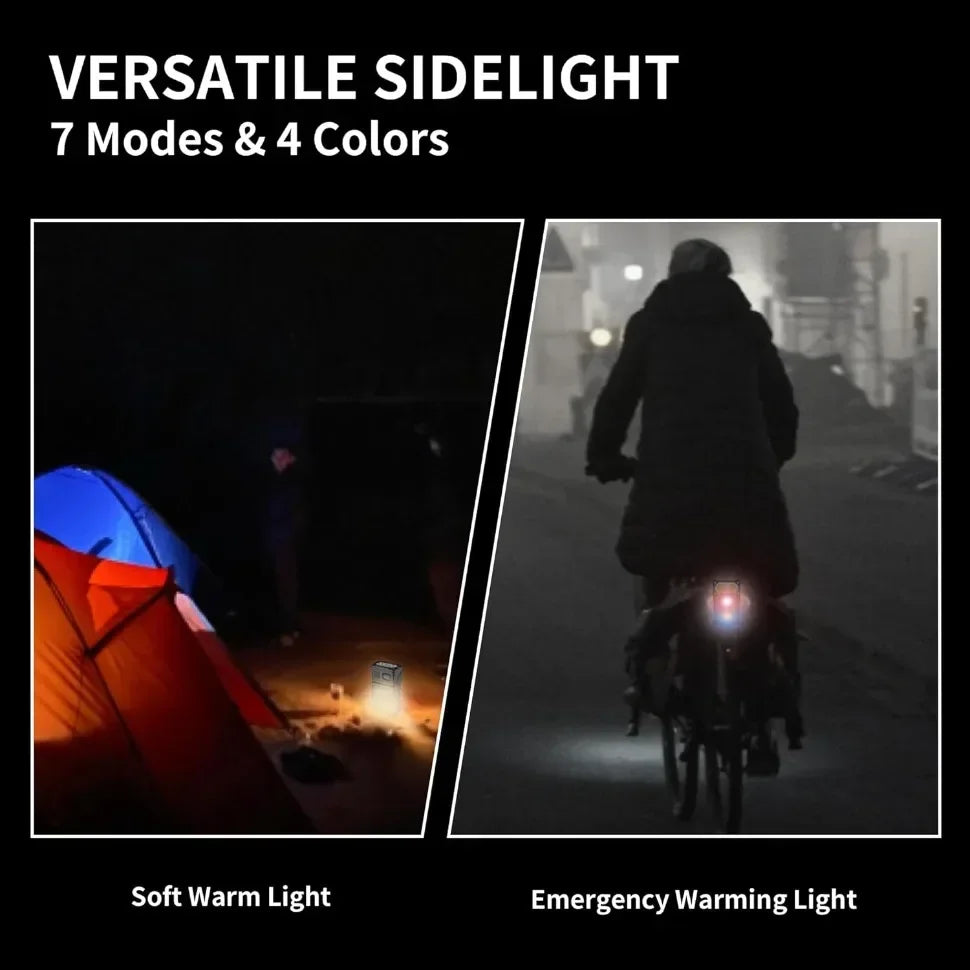 Super Bright Mini LED Flashlight USB Rechargeable Portable COB Torch with Magnetic Tail & Clip for Outdoor Camping Emergency Wor