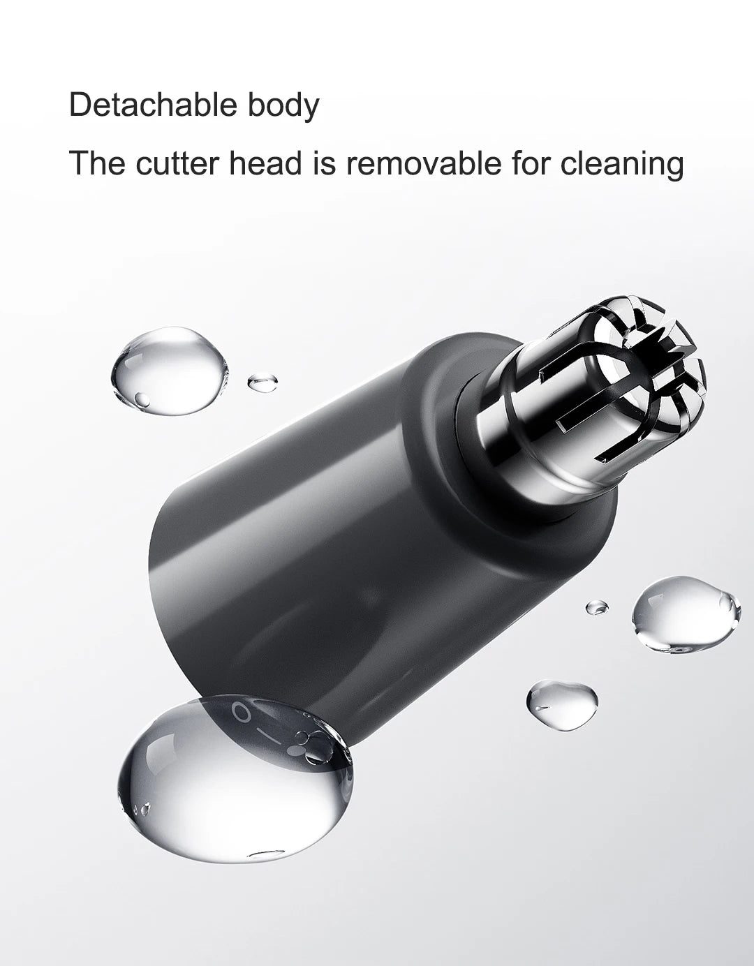 Xiaomi Mijia Electric Nose Hair Trimmer Portable Rechargeable Nose Ears Hair Eyebrow Painless Trimmer for Men Women