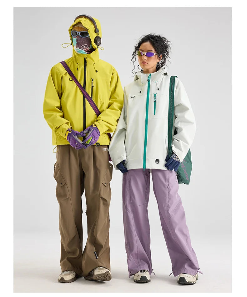 Unisex Hiking Jacket Waterproof Autumn Windbreaker Ourdoor Hooded Coats Women New Jacket Men Fishing Camping Climbing Coats